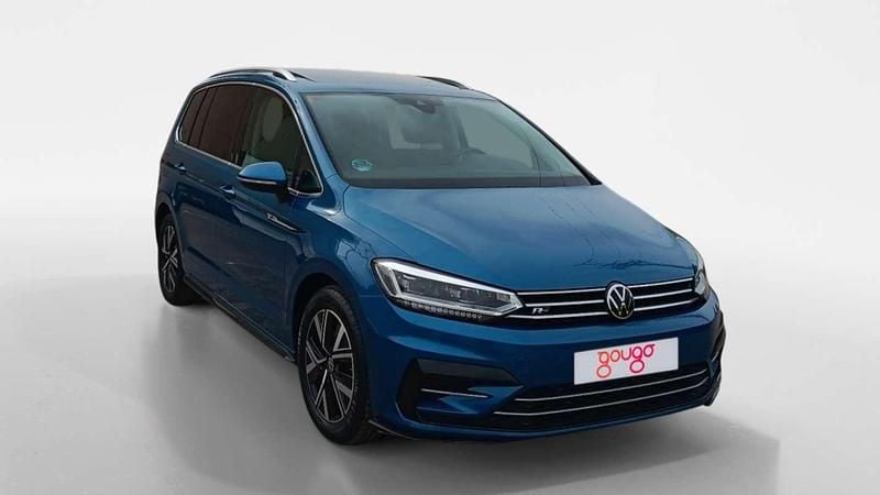 Usado VW Touran Sportline 150 CV (110 kW) 2021 Azul Monovolumen