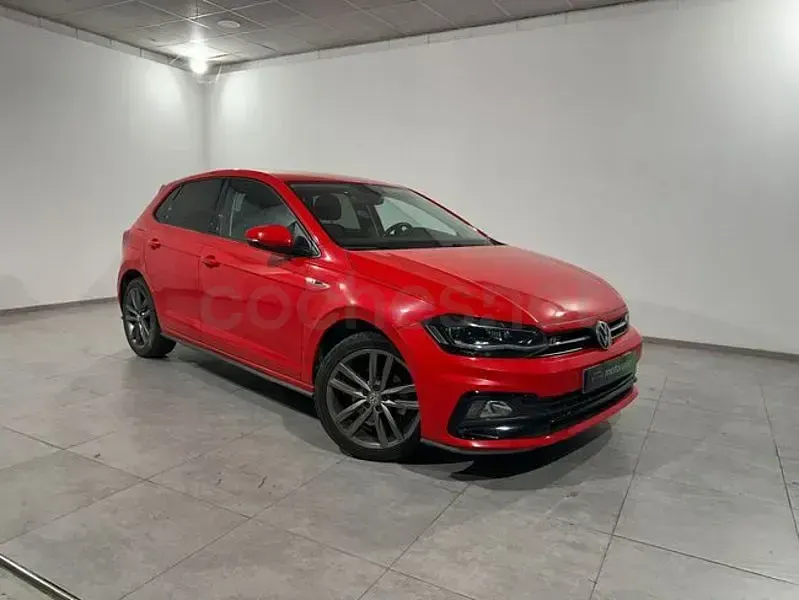Usado VW Polo Sportline 95 CV (69 kW) 2019 Rojo Utilitario