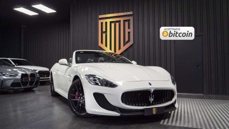 Blanco Usado 2014 Maserati GranCabrio Descapotable | 100.000 € - Imagen 1/4