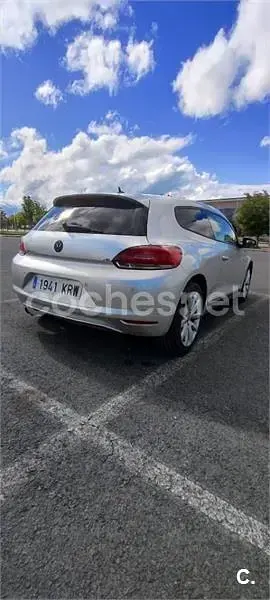 Usado VW Scirocco 160 CV (117 kW) 2008 Gris / plata Coupe