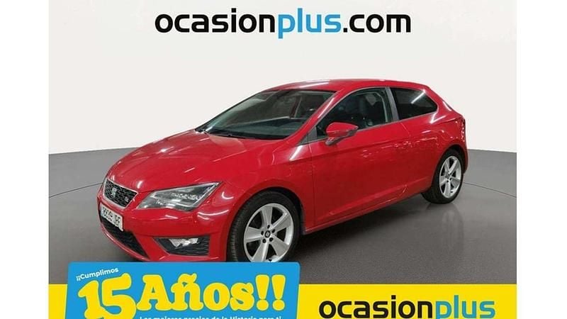 Rojo Usado 2014 Seat Leon SC FR Utilitario | 14.090 € (Precio justo) - Imagen 1/4