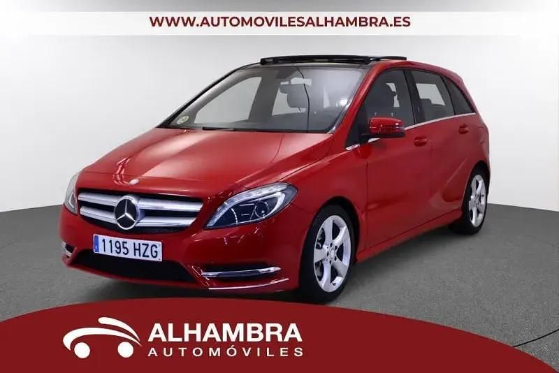 Brugt Mercedes B180 109 HK (80 kW) 2014 Rød MPV