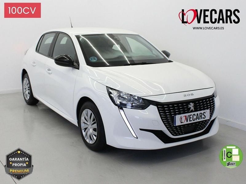 Blanco Usado 2022 Peugeot 208 Active Utilitario | 12.700 € (Precio justo) - Imagen 1/3