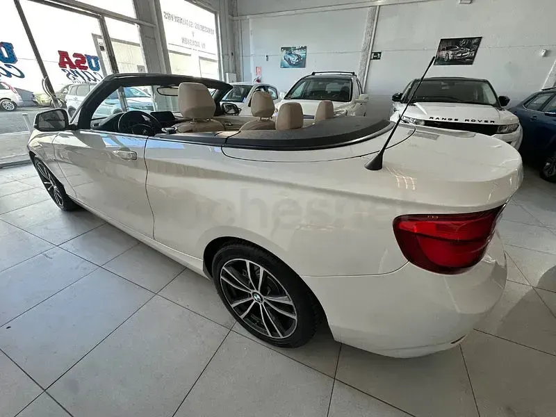 Usado BMW 218 136 CV (100 kW) 2017 Blanco Descapotable