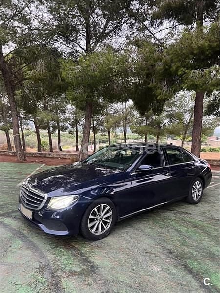 Azul Usado 2017 Mercedes E200 Berlina | 20.300 € (Precio justo) - Imagen 1/4
