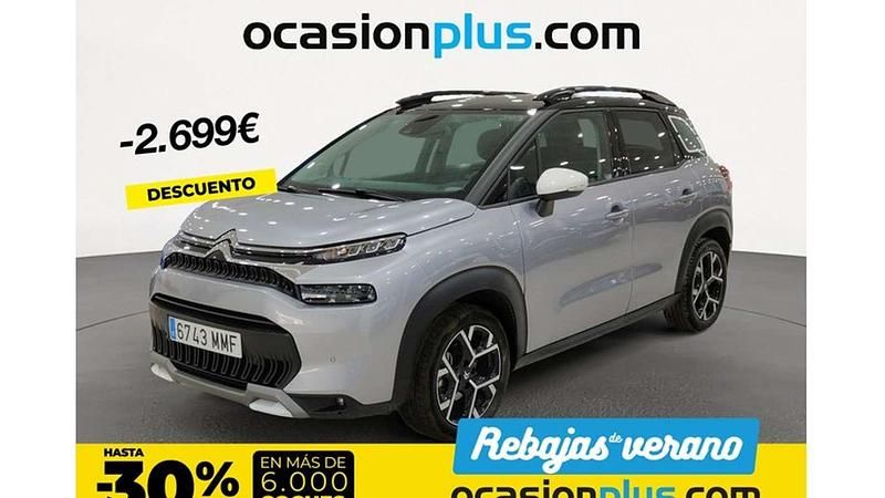 Plateado Usado 2023 Citroën C3 Aircross PureTech SUV | 16.791 € (Precio justo) - Imagen 1/4