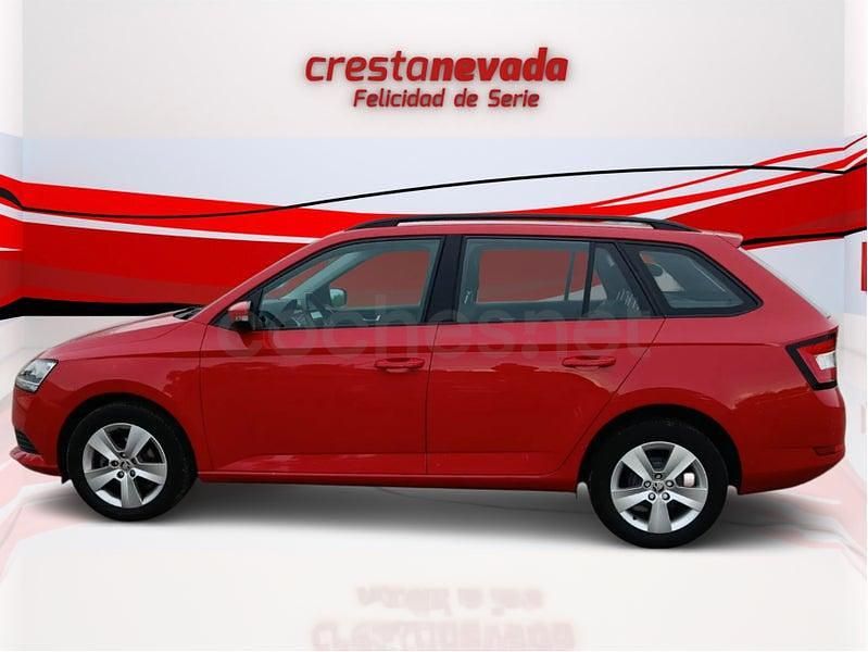 Usado Skoda Fabia 75 CV (55 kW) 2019 Rojo Berlina