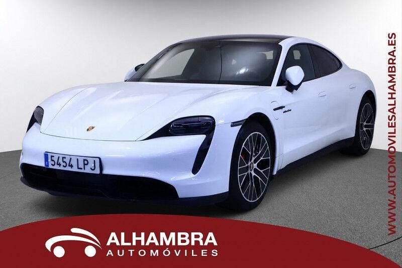 Usado Porsche Taycan 389 kW (530 CV) 2021 Blanco Berlina