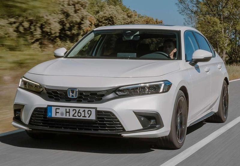Usado Honda Civic Elegance 126 CV (92 kW) 2021 Azul Utilitario