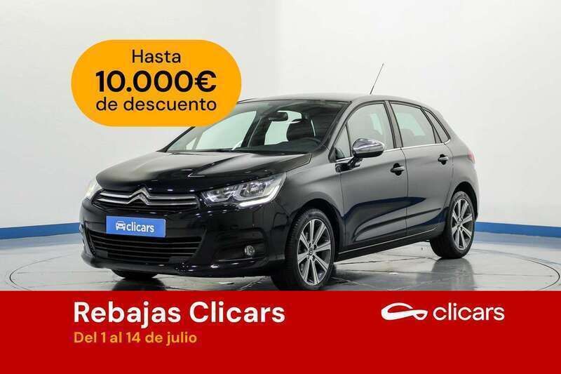 Negro Usado 2016 Citroën C4 Feel Utilitario | 7590 € (Precio justo) - Imagen 1/4