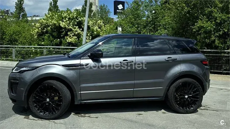 Usado Land Rover Range Rover evoque HSE 150 CV (110 kW) 2017 Gris / plata SUV