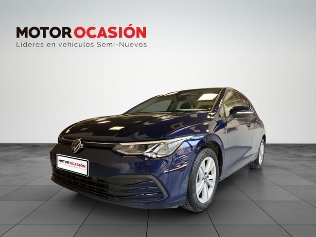 Azul metalizado Usado 2021 VW Golf VIII | 16.950 € - Imagen 1/4