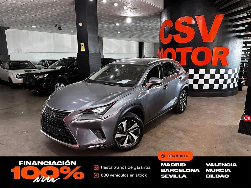 Gris Usado 2020 Lexus NX300h Luxury Line SUV | 33.850 € (Un poco caro) - Imagen 1/4