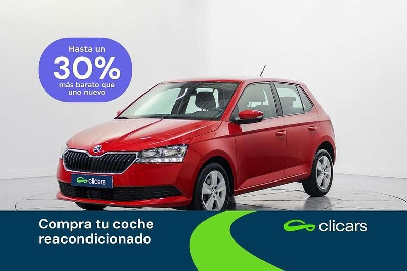 Rojo Usado 2019 Skoda Fabia Utilitario | 9490 € (Precio justo) - Imagen 1/4