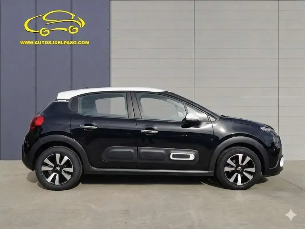 Usado Citroën C3 Feel 82 CV (60 kW) 2022 Negro Utilitario