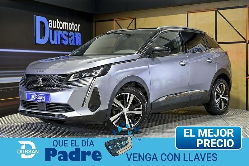 Usado Peugeot 3008 GT 130 CV (95 kW) 2022 Gris / plata SUV