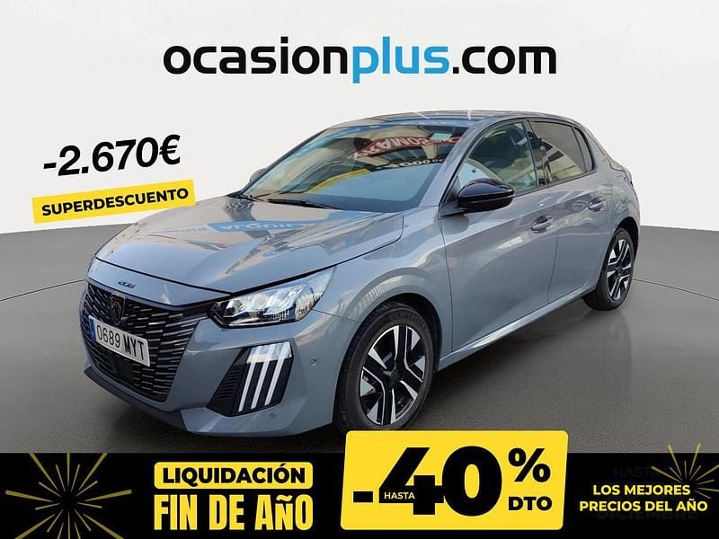 Gris / plata Usado 2025 Peugeot 208 Allure Utilitario | 19.710 € (Precio justo) - Imagen 1/4