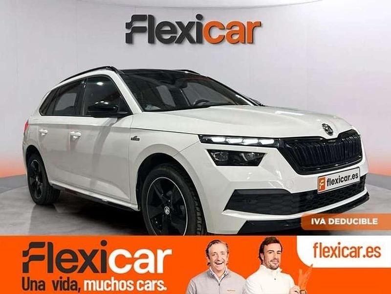 Usado Skoda Kamiq Monte Carlo 110 CV (80 kW) 2022 Blanco SUV