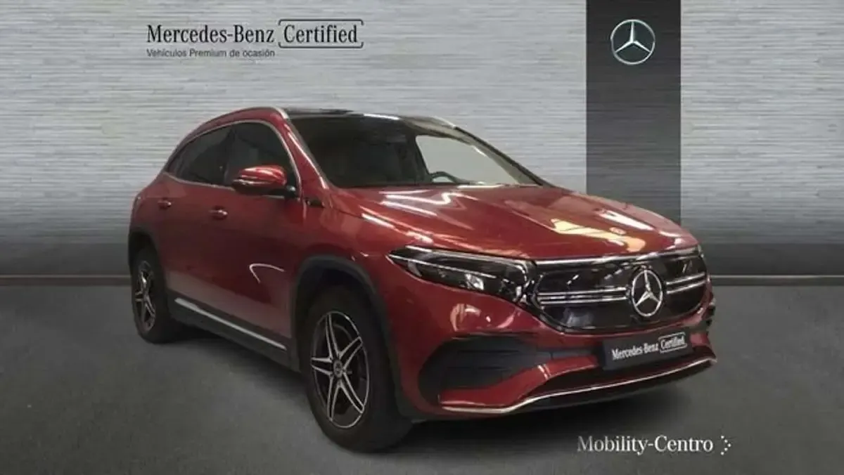 Brugt Mercedes EQA250 AMG line 141 kW (192 HK) 2022 Rød SUV