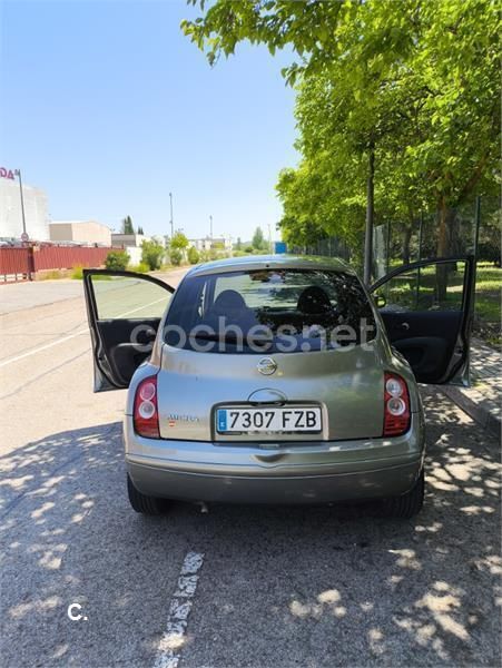 Gris / plata Usado 2008 Nissan Micra Acenta+ Utilitario | 4250 € (Precio justo) - Imagen 1/4
