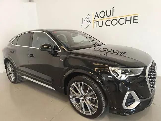 Usado Audi Q3 Sportback S-Line 200 CV (147 kW) 2021 Negro SUV