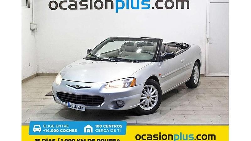Plateado Usado 2002 Chrysler Sebring Cabriolet Descapotable | 3900 € - Imagen 1/4