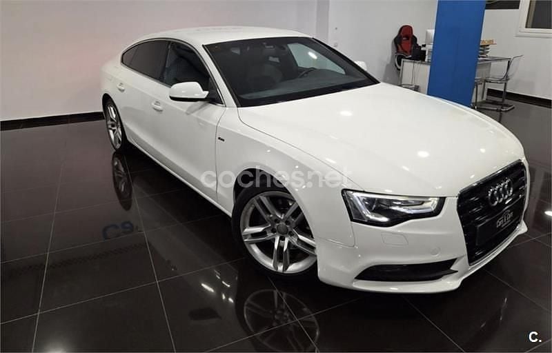 Usado Audi A5 Sportback 245 CV (180 kW) 2012 Blanco Utilitario
