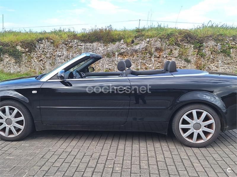 Usado Audi A4 Cabriolet 163 CV (119 kW) 2007 Negro Descapotable