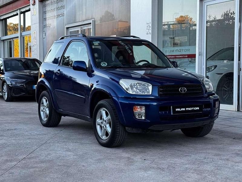 Usado Toyota RAV4 Sol 150 CV (110 kW) 2002 Azul SUV