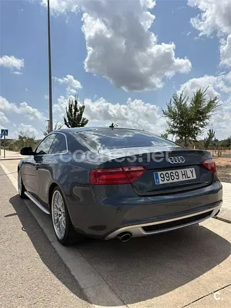 Usado Audi A5 S-Line 240 CV (176 kW) 2008 Gris / plata Coupe