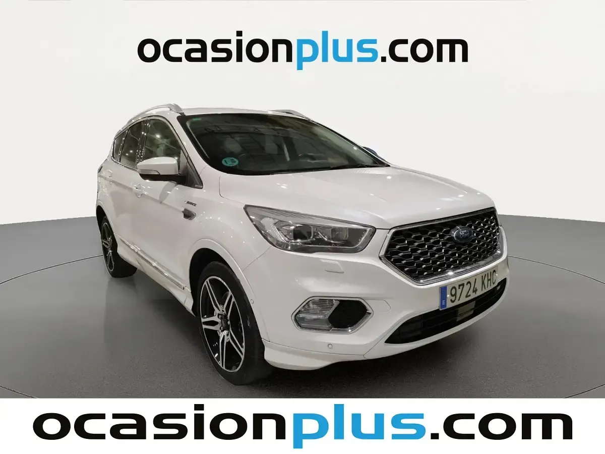 Usado Ford Kuga Vignale 150 CV (110 kW) 2018 Blanco SUV