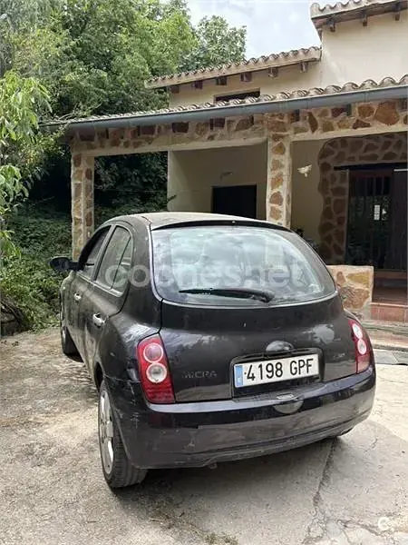 Usado Nissan Micra Acenta 80 CV (58 kW) 2008 Negro Berlina