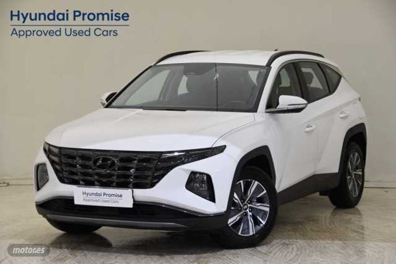 Atlas white Usado 2023 Hyundai Tucson SUV | 29.200 € (Caro) - Imagen 1/4