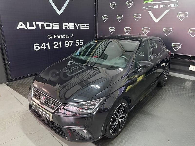Usado Seat Ibiza FR 90 CV (66 kW) 2020 Negro Utilitario