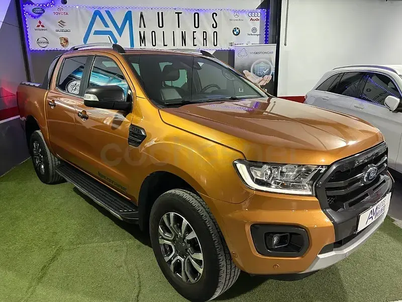 Usado Ford Ranger Wildtrack 213 CV (156 kW) 2021 Naranja Pickup/Camioneta