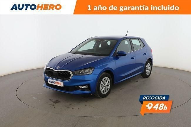Azul Usado 2023 Skoda Fabia Ambition | 14.699 € (Precio justo) - Imagen 1/3