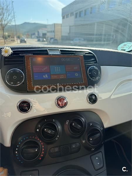 Usado Fiat 500 Sport 100 CV (73 kW) 2009 Beige Descapotable