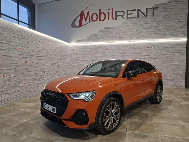 Naranja Usado 2021 Audi Q3 Sportback Black Edition SUV | 32.900 € (Precio justo) - Imagen 1/4
