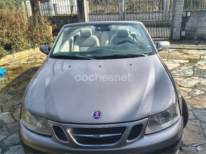 Usado Saab 9-3 Linear 150 CV (110 kW) 2005 Gris / plata Descapotable