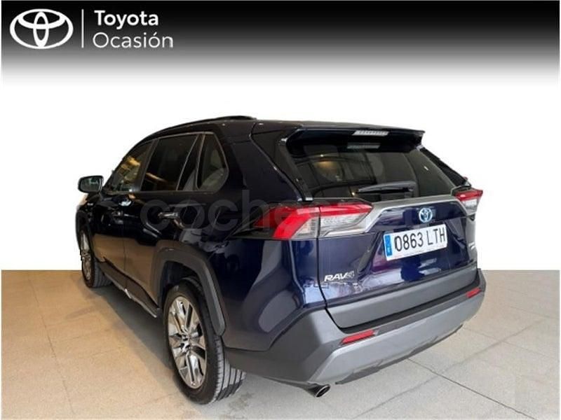 Usado Toyota RAV4 Hybrid Luxury 222 CV (163 kW) 2021 Azul SUV