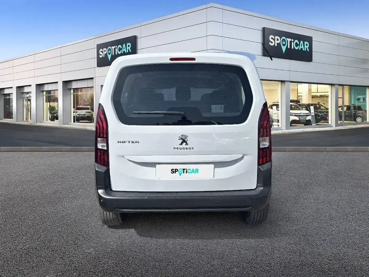 Gebraucht Peugeot Rifter Business-Line 100 PS (73 kW) 2023 Weiß Van / Kleinbus