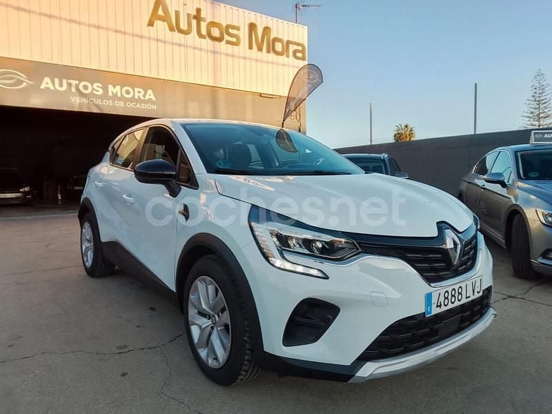 Blanco Usado 2021 Renault Captur Intens SUV | 11.900 € (Precio justo) - Imagen 1/4