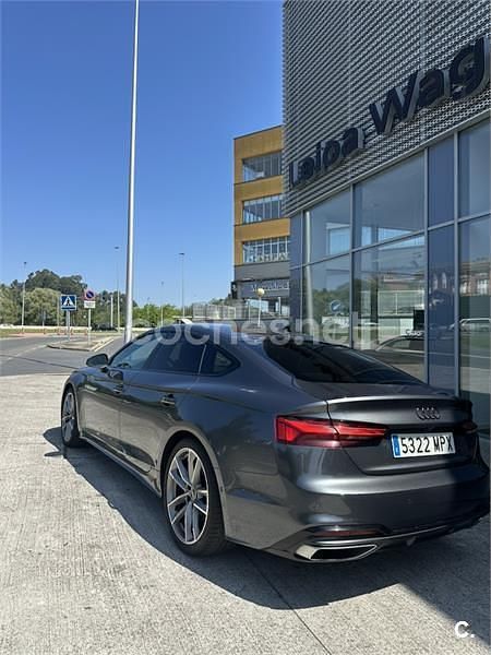Begagnad Audi A5 Sportback Ambiente 163 HK (119 kW) 2024 Grå Halvkombi