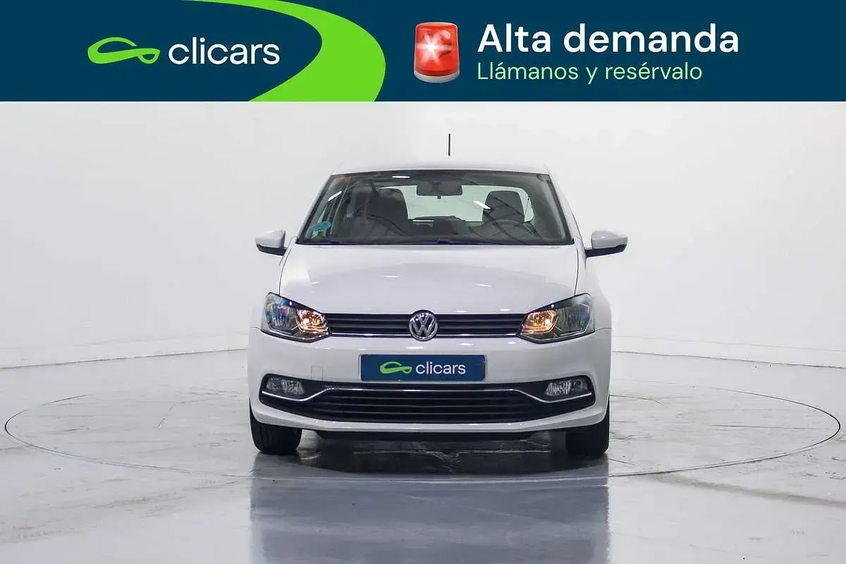 Usado VW Polo Advance 75 CV (55 kW) 2014 Blanco Utilitario