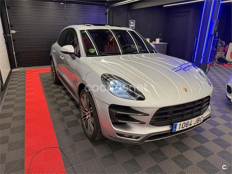 Usado Porsche Macan Turbo 400 CV (294 kW) 2014 Gris / plata SUV