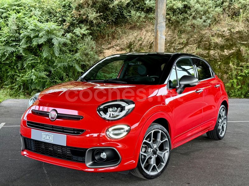 Rojo Usado 2021 Fiat 500X Cross SUV | 21.500 € (Caro) - Imagen 1/4