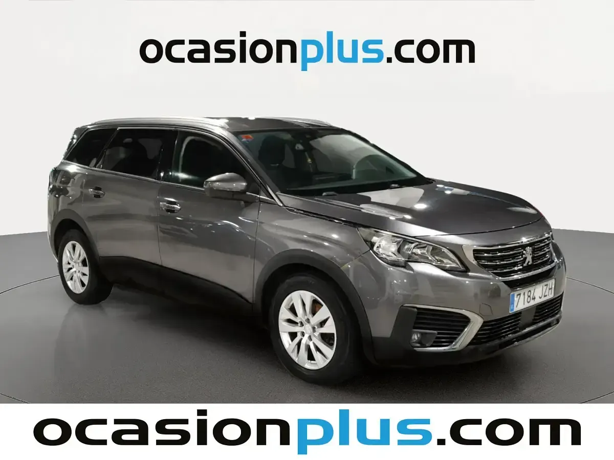 Usado Peugeot 5008 Active 130 CV (95 kW) 2017 Gris SUV
