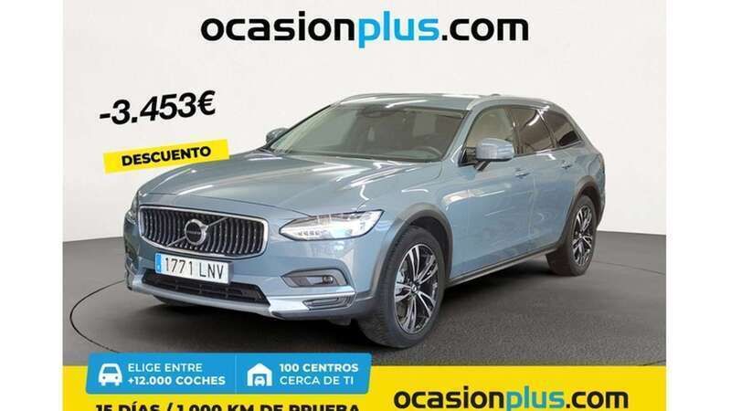 Gris Usado 2021 Volvo V90 CC Pro Familiar | 34.537 € (Buen precio) - Imagen 1/4