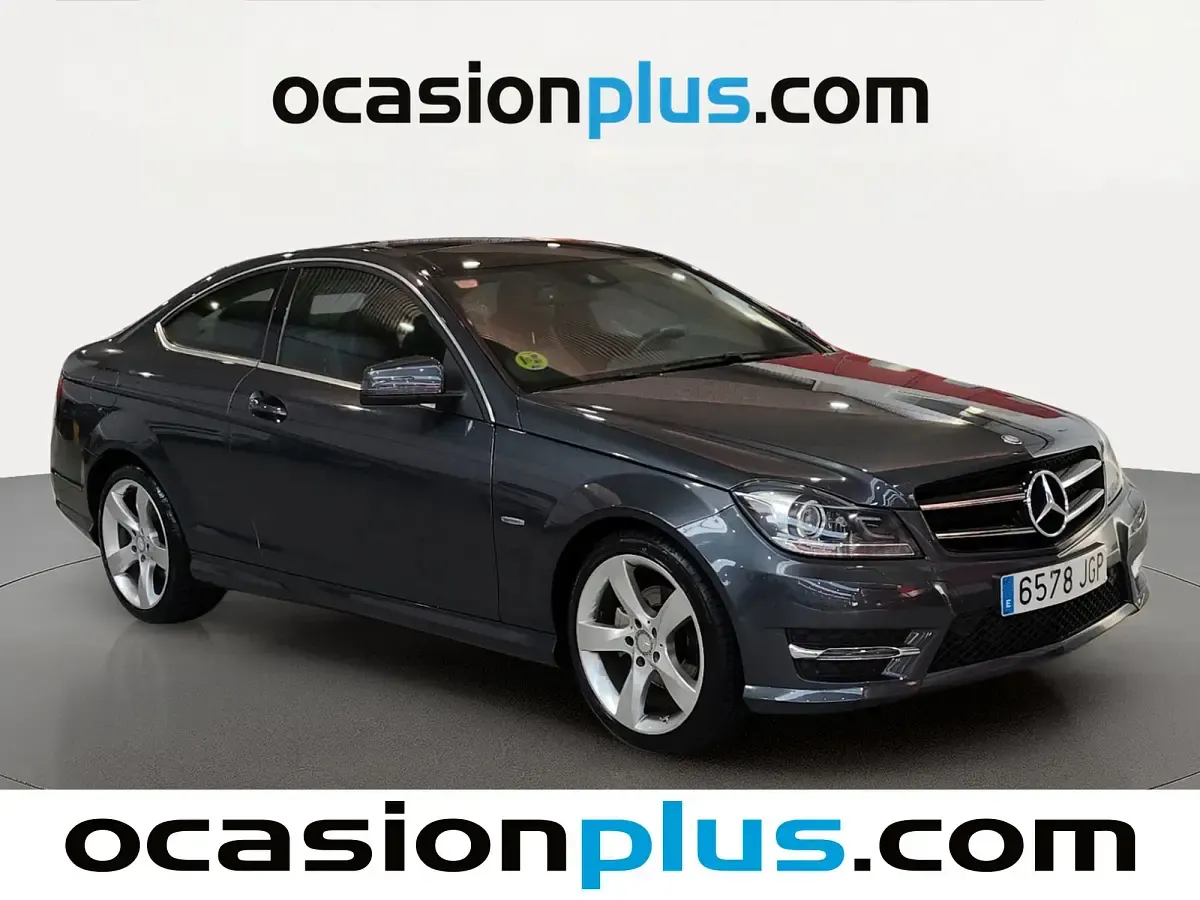 Usado Mercedes C220 170 CV (125 kW) 2015 Gris Coupe