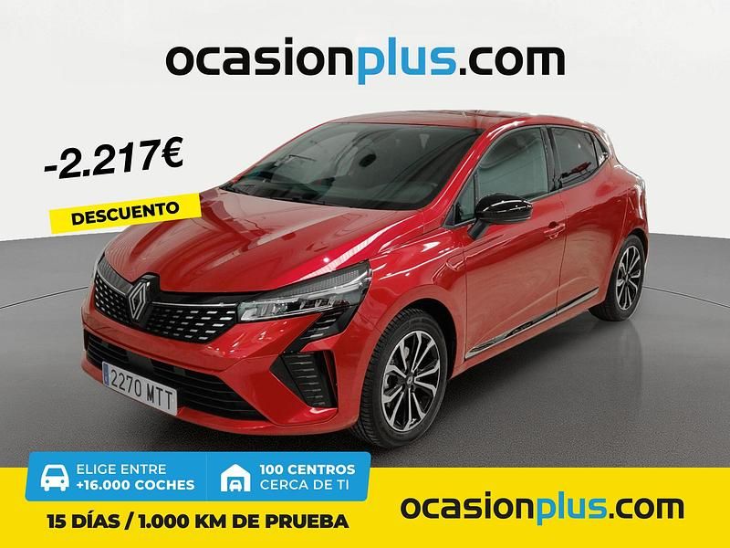 Rojo Usado 2024 Renault Clio V Techno Berlina | 24.390 € (Caro) - Imagen 1/4